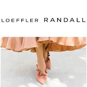 Loeffler Randall Langley Ruffle Mule Size 7